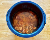やきとり缶で炊き込みご飯（おこわ風）作り方3写真