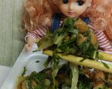リカちゃん♡人参葉薬味納豆︎︎₍ᐢ‥ᐢ₎作り方11写真