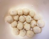 もっちり♪いも団子とたっぷり野菜汁作り方6写真