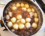 もっちり♪いも団子とたっぷり野菜汁作り方7写真