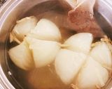 玉ねぎ丸ごとスープ　簡単コンソメだけ作り方4写真