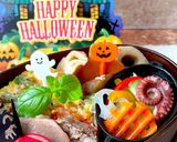 神無月18日 煮豚 ハロウィン弁当作り方5写真