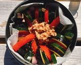 チーズとツナの彩り野菜グリル作り方4写真