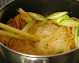 手軽な韓国料理★キムチとツナのチャプチェ作り方5写真