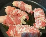 ちくわのロール巻き　お好み焼き風作り方6写真