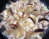白い麻婆豆腐万願寺とうがらし入り作り方4写真
