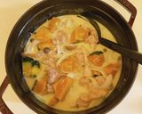 鶏肉とかぼちゃのクリーム煮作り方4写真