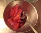 胡麻まぐろと柚子アボカドのポキ丼作り方2写真