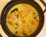 鶏肉とかぼちゃのクリーム煮作り方5写真