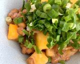柿と納豆の酢の物★簡単ダイエットメニュー作り方3写真
