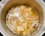 豆腐ともやしの中華風スープ作り方1写真