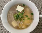 豆腐ともやしの中華風スープ作り方2写真