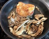鶏モモの舞茸クリームソテー作り方5写真