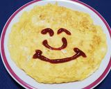 お月さまオムレツ作り方5写真