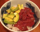 胡麻まぐろと柚子アボカドのポキ丼作り方7写真