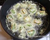 オクラIN★ちくわの磯辺揚げ作り方5写真