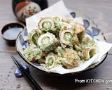 オクラIN★ちくわの磯辺揚げ作り方6写真