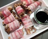 舞茸と牛蒡の豚バラ巻き☆レンジで簡単作り方6写真