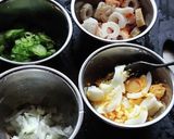 おうち居酒屋★ちくわと茹で玉子のポテサラ作り方2写真