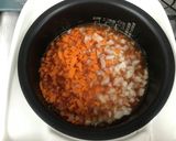 おばけが踊るチキンドームライス♪作り方4写真