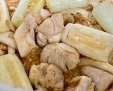 栄養◎元気な毎日に鴨南蛮きのこ入(鶏肉)作り方2写真