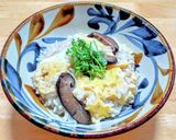 作り置き椎茸の佃煮で土鍋を使った雑炊作り方5写真