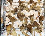 魚焼き器で簡単！まいたけ&パクチーサラダ作り方3写真