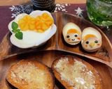 ゆで卵を可愛く♡ゆで卵のひよこと僕作り方5写真
