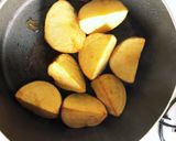 胡麻薫る♪焼きじゃがいもとおくらの味噌汁作り方3写真