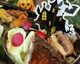 神無月19 カップ詰め ハロウィン弁当作り方5写真