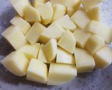 フライパンで!舞茸とポテトのアヒージョ風作り方2写真