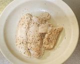 分量簡単♪レンチンでバンバンジーサラダ作り方1写真