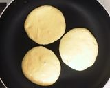 ハムチーズホットケーキ作り方3写真