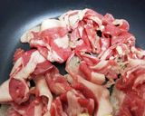我が家のつゆ少なめ牛丼作り方2写真