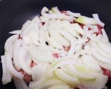 我が家のつゆ少なめ牛丼作り方3写真