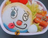 ドラミちゃん キャラ弁作り方8写真