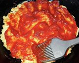 ヘルシーミックスチーズの豆腐ピザ作り方7写真