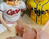 リカちゃん♡鯉こく(味噌汁)作り方1写真