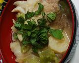 リカちゃん♡鯉こく(味噌汁)作り方16写真