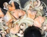 ほうれん草とサーモンのスープペンネ作り方9写真