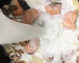 ほうれん草とサーモンのスープペンネ作り方10写真