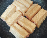 分量簡単♪厚揚げはさみ焼きハンバーグ作り方5写真