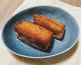 分量簡単♪厚揚げはさみ焼きハンバーグ作り方9写真