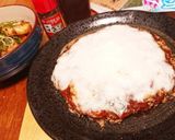 お好み焼きの『フワトロ山かけ』作り方4写真