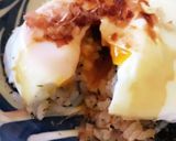 半端野菜トッピング*10分朝食*卵焼き丼作り方8写真