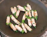 オクラ肉巻き韓国BBQ辛味ダレ☆お弁当作り方5写真