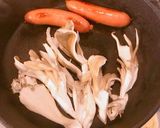 舞茸たっぷり！チーズホットドッグ作り方3写真