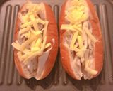 舞茸たっぷり！チーズホットドッグ作り方4写真