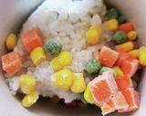 野菜ジュースの簡単レンジリゾット作り方4写真