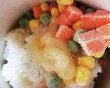 野菜ジュースの簡単レンジリゾット作り方5写真